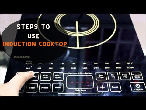 Steps to Use Induction Cooktop