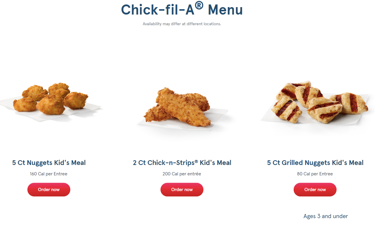 Chick Fil A Menu With Prices 2024 Usa